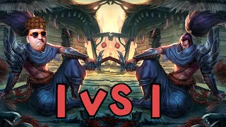 YASUO vs YASUO | MAÇ SONU 1v1 GEL İÇERİR