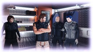 GTA: Online - All Heists Speedrun [4:53:37] (4-way view)