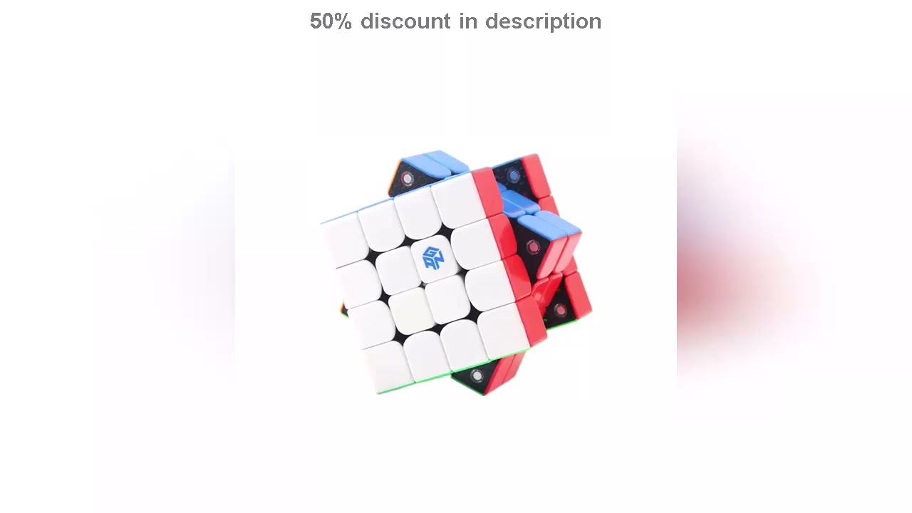 Latest Products You Must Know! GAN460 M 4x4 Magnetic Cube 4x4x4 Magnetic Speed cube GAN 460 M Puz
