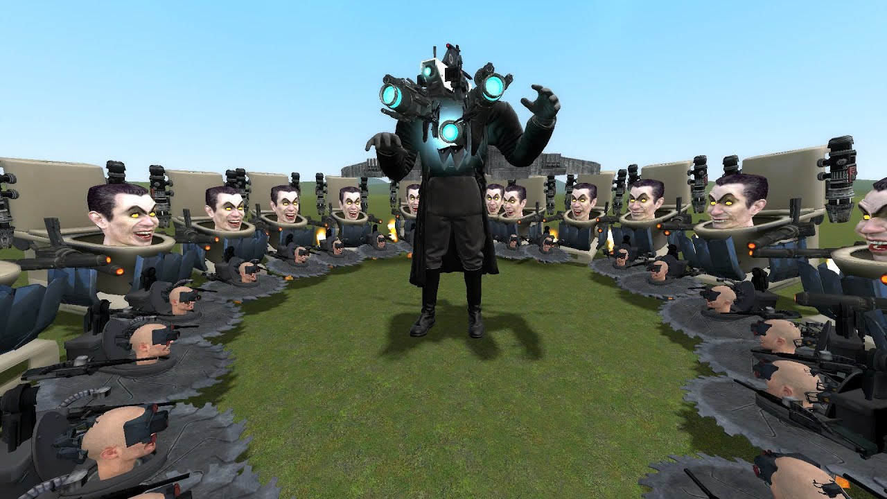 The Great War Between Cameramen and the Upgraded Skibidi Toilets | Skibidi Domination 🎮🚽👑