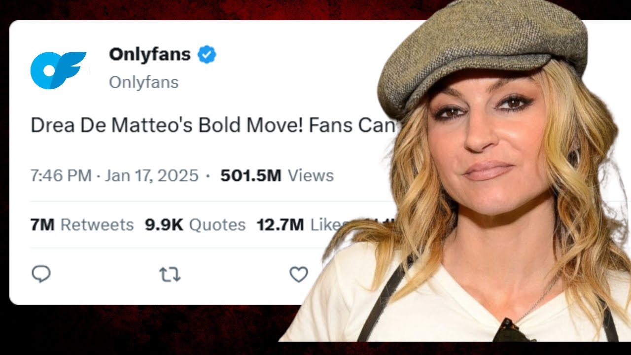 Drea De Matteo OnlyFans SHOCKER Fans are in UPROAR! YouTube