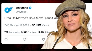 Drea De Matteo OnlyFans SHOCKER: Fans are in UPROAR!