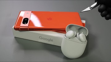 Google Pixel 7a Coral - 1 Minute Unboxing!