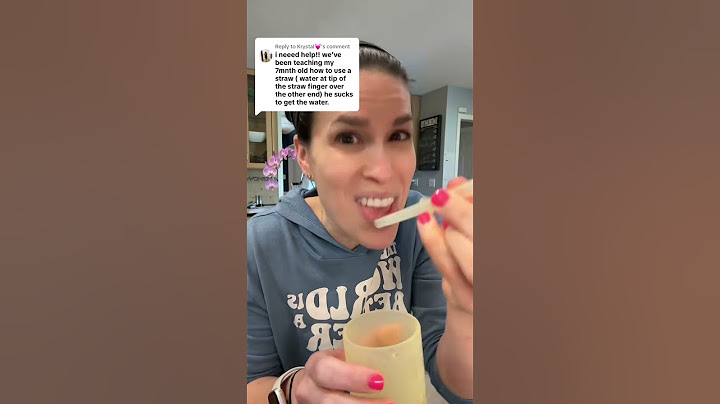 here’s the missing step in teaching your baby to drink from the straw!