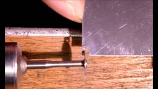 Anfertigung Kettenendhaken für Spindeltaschenuhr 1