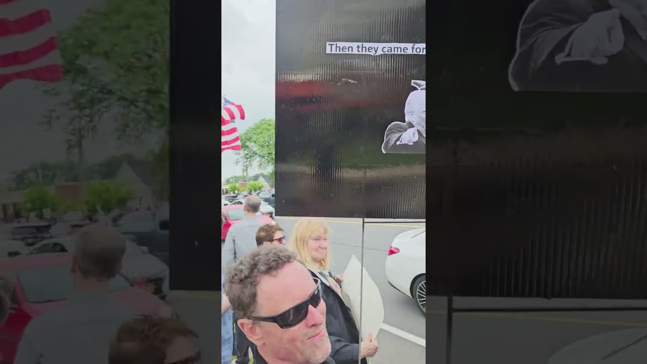 AMERICAN HAS NO KING, NO KINGS Day of Defiance - Albany - New York - Clip 1