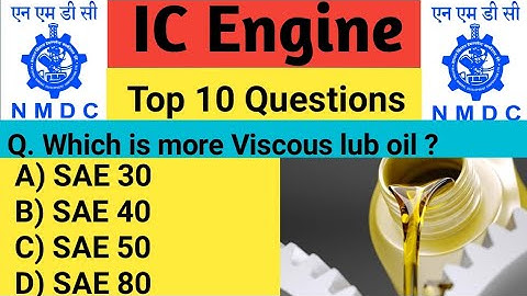 NMDC Model Paper 2021 || Top 10 IC Engine Objective Questions And Answer For All NMDC Exams || SSC