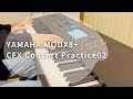 YAMAHA MODX8+ CFX Concert Practice02