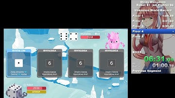 [WR] Dicey Dungeons: Robot E1 All Fights Speedrun in 12:15