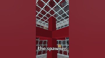 The EASIEST blaze farm in minecraft... #minecraft #tiktok #shorts #blazefarm