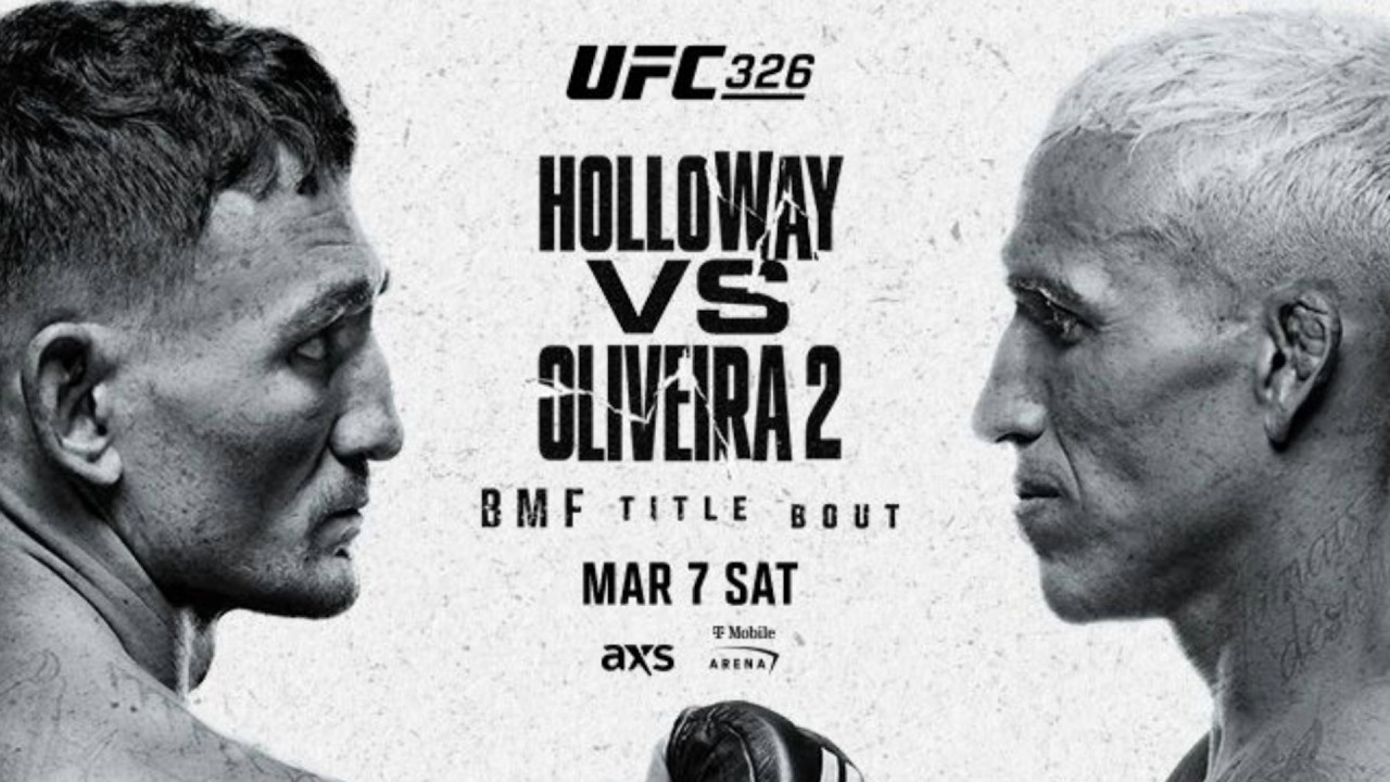UFC 326 LIVE HOLLOWAY VS OLIVEIRA 2 LIVESTREAM & FULL FIGHT COMPANION