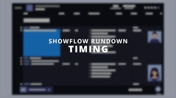 Shoflo Rundown | Timing