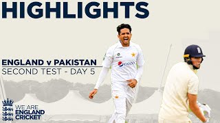 Day 5 Highlights | Abbas and Crawley Shine On Final Day | England v Pakistan 2nd Test 2020