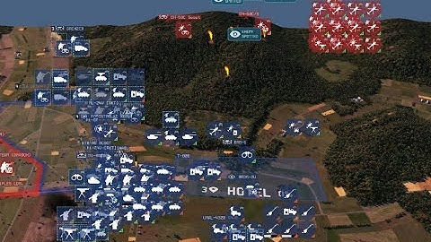 Warno. Huge landing behind enemy lines.