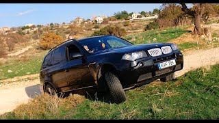 BMW X3 having fan OFF ROAD!!!