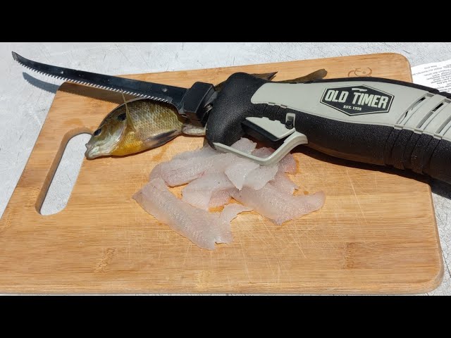 The Secret to using an Electric Fillet Knife 