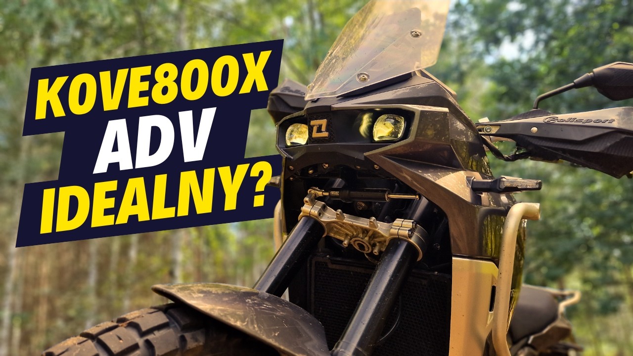 Kove 800X - Prawdziwy chuligan wśród ADV!