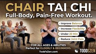 25 Minute Chair Tai Chi Workout (Full Routine for Beginners & Seniors)