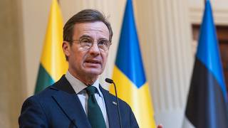 Doorstep Of Prime Minister Of Sweden Ulf Kristersson Jef Leaders Summit 2026 Helsinki