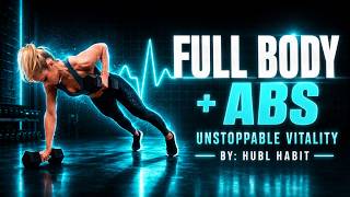 Full Body + Abs Resistance Workout | Unstoppable Vitality – Hubl Habit