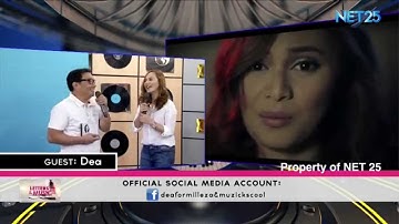 DEA NET25 LETTERS AND MUSIC Guesting Part 1
