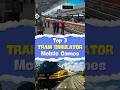 Top 3 Best Train Simulator Games For Android #ytshorts #gaming #shorts #trending #youtubeshorts