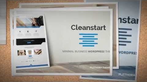 CLEANSTART Clean Multipurpose Business Theme  + Download