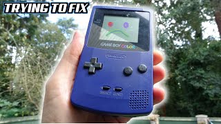 GAME BOY COLOR with WEIRD SCREEN & Not Playing GAMES screenshot 2
