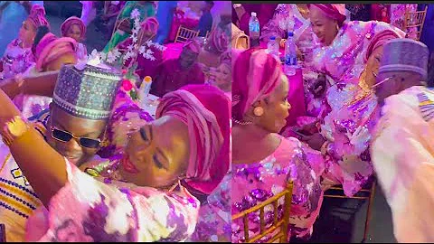Humble! Cute Abiola Bows To Greet Madam Eweko,Yetunde Wunmi, And Madam Saje As Ijebuu Dances