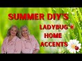 DIY Ladybug Decor: 5 Budget-Friendly Ideas for a Fun &amp; Festive Spring/Summer Home | Dollar Tree Proj