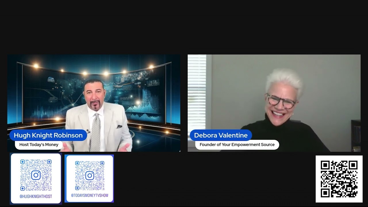 Empowering Teams  Growth & Leadership with Debora Valentine | Today's Money TV hosted by hugh Knight