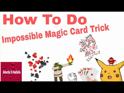 როგორ გავაკეთოთ ფოკუზი კარტით | How To Do Impossible Magic Card Trick