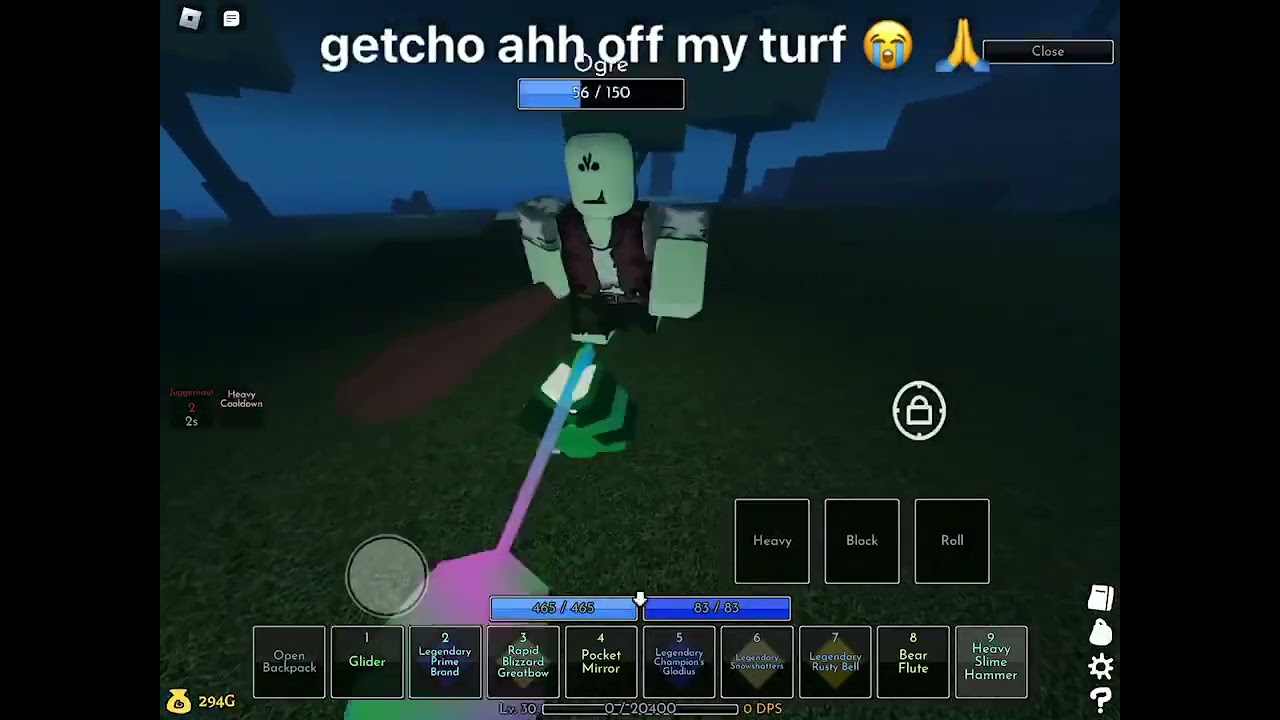 i love slime hammer knockback-pillgramed