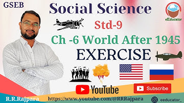 Std 9 Sociale Wetenschappen Hoofdstuk 6 Wereld na 1945 Oefening | Oefening SS Klas 9 GSEB Leerboe...