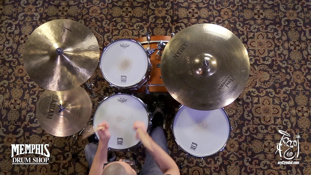 Used Sabian 13" AAX Fusion Hi Hat Cymbals - 856/1433g (U21350X-1090717A)