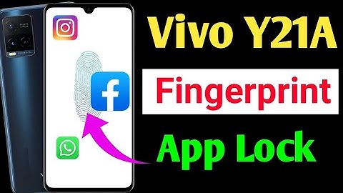 Vivo y21a fingerprint app lock/Vivo y21a me fingerprint app lock Kaise lagaen/fingerprint app lock