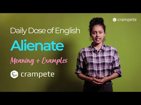 DailyDose English - Alienate Meaning - Verbal Lesson