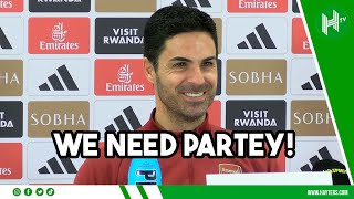 Partey BETTER have his head here! We NEED HIM! | Mikel Arteta on Arsenal midfielder's future