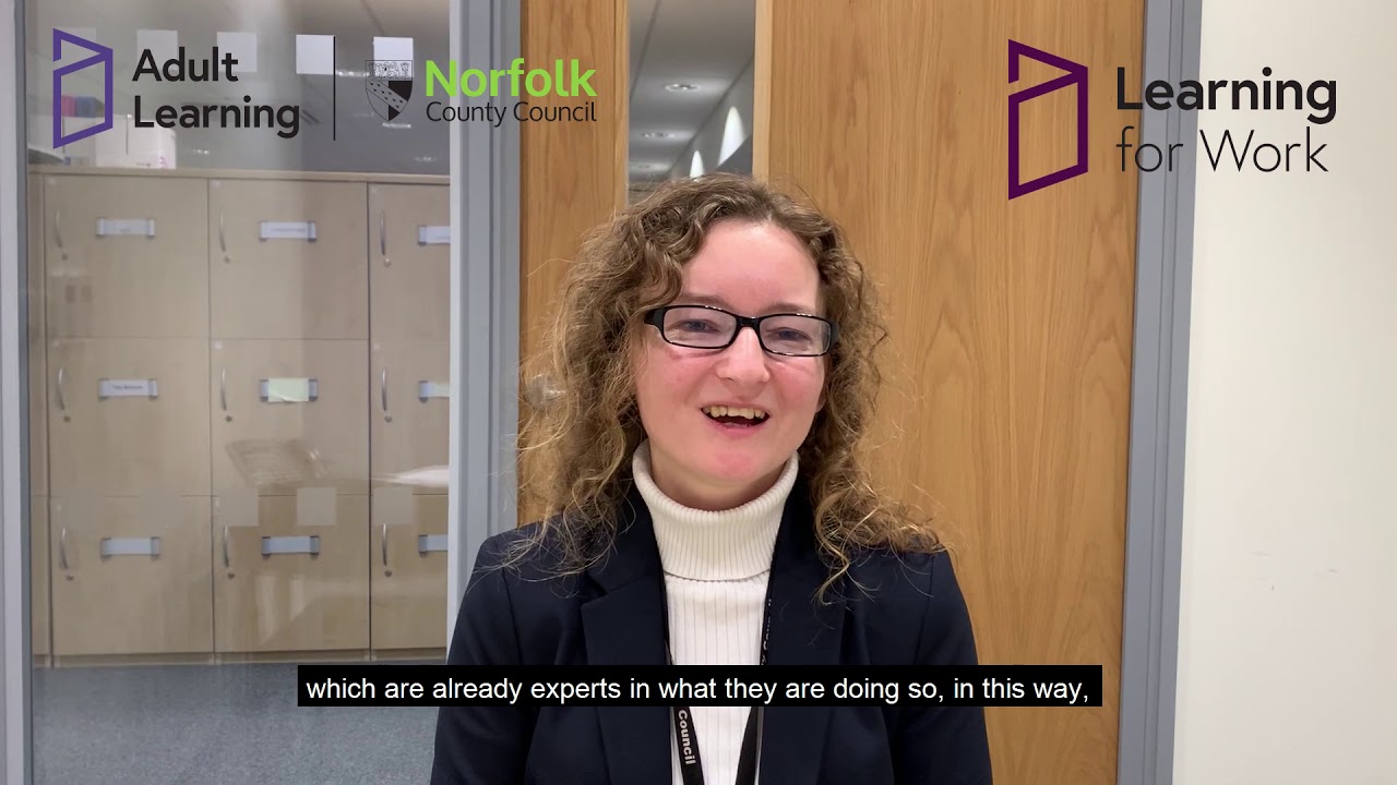 Norfolk county council adult learning national apprenticeships week