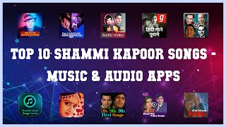 Top 10 Shammi Kapoor Songs Android Apps screenshot 1