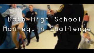 mannequin challenge bath high school