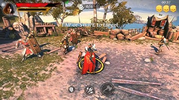 Iron Blade chapter #5 level 3 Hard walkthrough ios android gameplay HD