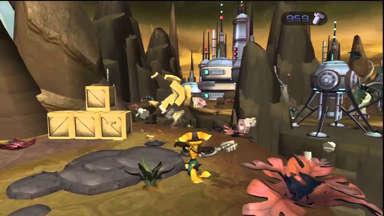 Ratchet & Clank Planète Veldin, Plateau de Kyzil Prologue YouTube