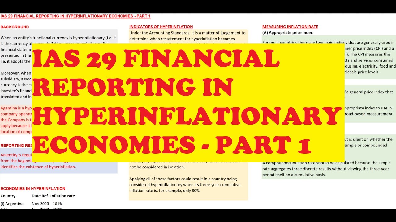 IAS 29 Financial Reporting In Hyperinflationary Economies PART 1 ias-29-financial-reporting-in-hyperinflationary-economies-part-1