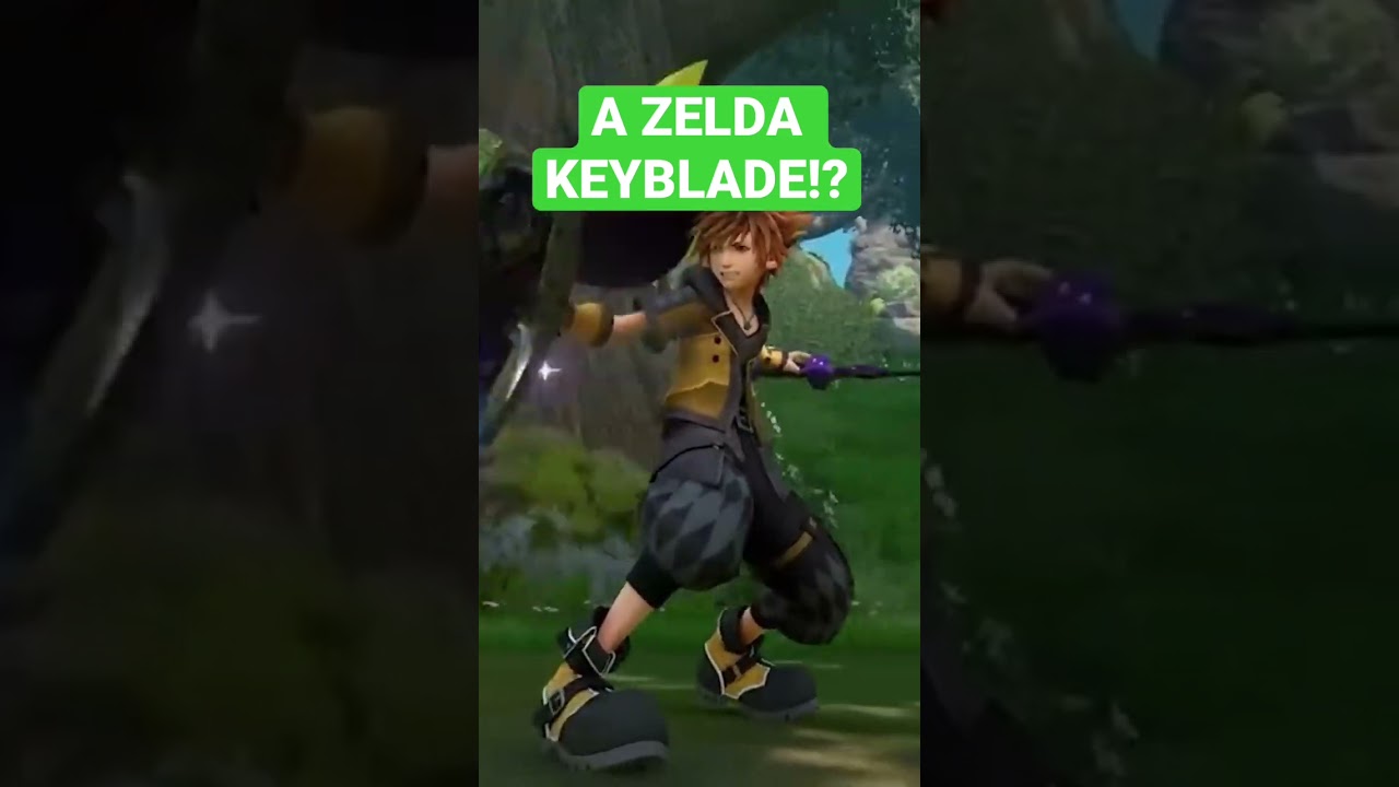 Look at this Zelda Keyblade!!