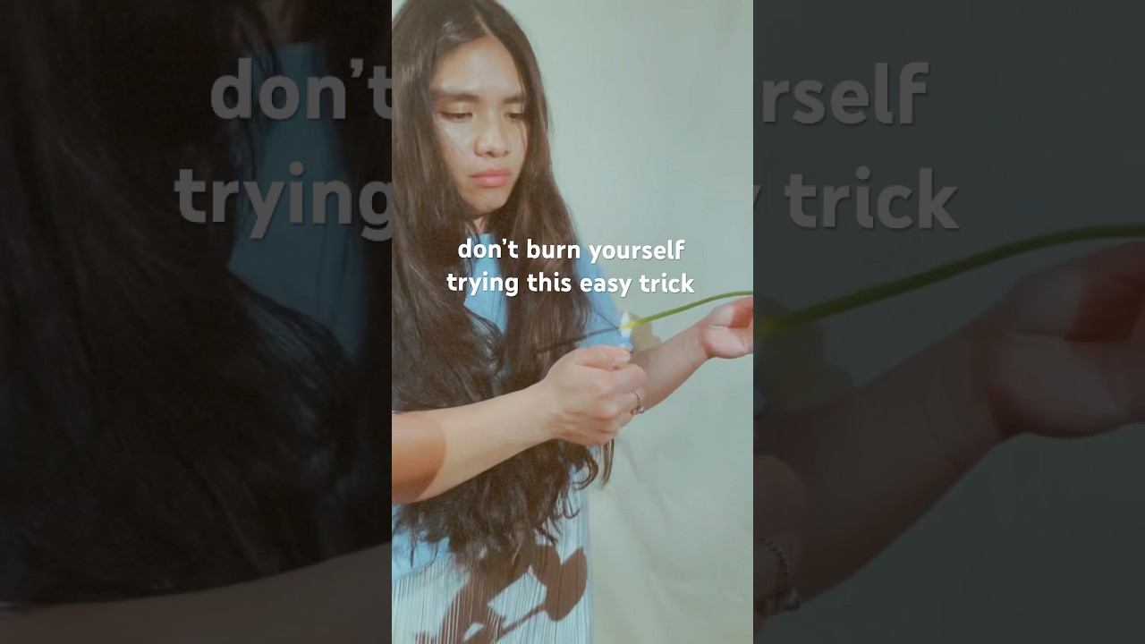 easy trick for poppies! 