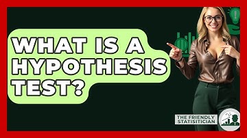 What Is A Hypothesis Test? - The Friendly Statistician