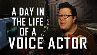 A Day in the Life of a Voice Actor