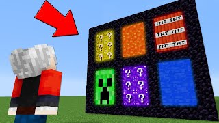 Uzay Şans Bloklari Portallari - Minecraft