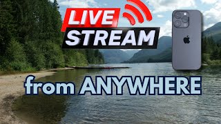 Livestream From Anywhere Using Your Iphone